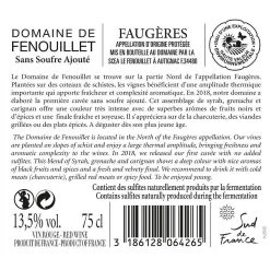 Meilleure vente 👏 Domaine Fenouillet, 2020 - Faugères AOP - Rouge - 75 cl ⌛ -Boissons Soldes 2024 3186128064265 2