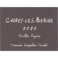 Tout neuf ⌛ Domaine Jacqueline Frachet Vieilles Vignes, 2020 - Chorey-les-Beaunes AOP - Rouge - 75 cl 🌟 4 Tout neuf ⌛ Domaine Jacqueline Frachet Vieilles Vignes, 2020 - Chorey-les-Beaunes AOP - Rouge - 75 cl 🌟 -Boissons Soldes 2024 3219850059114 3