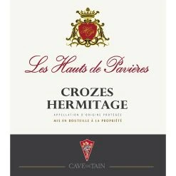 Grosses soldes 🌟 Cave de Tain Les Hauts de Pavières, 2021 - Crozes-Hermitage AOP - Rouge - 75 cl ⌛ -Boissons Soldes 2024 3234783193230 2