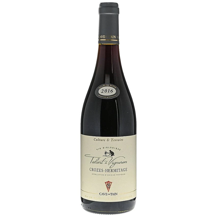 Cave de Tain Talent de Vignerons BIO, 2018 - Saint-Joseph AOP - Rouge - 75 cl Meilleure vente ❤️ Cave de Tain Talent de Vignerons BIO, 2018 - Saint-Joseph AOP - Rouge - 75 cl 🛒 -Boissons Soldes 2024 3234786103144 1