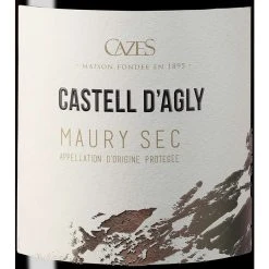 Tout neuf 🛒 Castell d'Agly, 2019 - Maury Sec AOP - Rouge - 75 cl 👏 -Boissons Soldes 2024 3248847696940 3