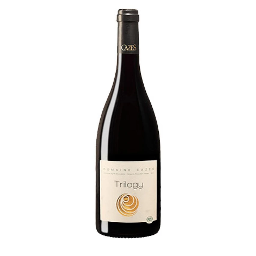 Domaine Cazes Trilogy BIO, 2021 - Côtes-du-Roussillon-Villages AOP - Rouge - 75 cl Promo 🌟 Domaine Cazes Trilogy BIO, 2021 - Côtes-du-Roussillon-Villages AOP - Rouge - 75 cl ❤️ -Boissons Soldes 2024 3248847750604 2