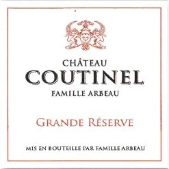 Remise 👍 Château Coutinel Grande Réserve, 2019 - Fronton AOP - Rouge - 75 cl ✨ -Boissons Soldes 2024 3252987111935 3