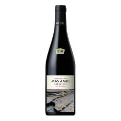 Grosses soldes 🥰 Mas Amiel Pur Schiste BIO, 2020 - Côtes-du-Roussillon AOP - Rouge - 75 cl - étiquette abîmée 🌟