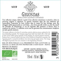 Vente flash ✔️ Aromanes Sculpté par le Vent BIO, 2019 - Gigondas AOC - Rouge - 75 cl 🤩 -Boissons Soldes 2024 3303293104842 2