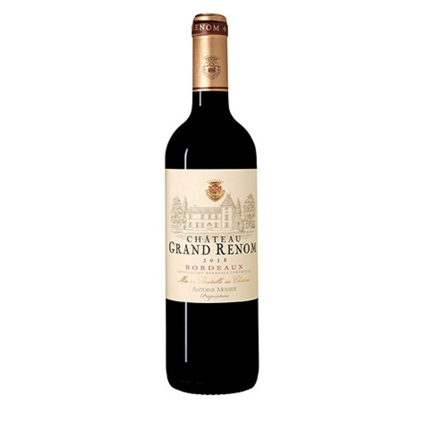 Château Grand Renom - Antoine Moueix, 2018 - Bordeaux AOP - Rouge - 75 cl Coupon 😍 Château Grand Renom - Antoine Moueix, 2018 - Bordeaux AOP - Rouge - 75 cl 🎉 -Boissons Soldes 2024 3326262136477 1