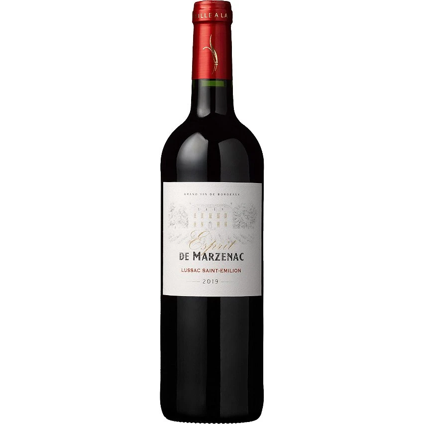 Tout neuf 🎁 Esprit de Marzenac, 2019 - Lussac-Saint-Emilion AOC - Rouge - 75 cl ✨ 3 Tout neuf 🎁 Esprit de Marzenac, 2019 - Lussac-Saint-Emilion AOC - Rouge - 75 cl ✨