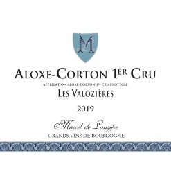 Meilleure vente ✔️ Marcel de Lauzière Les Valozières, 2019 - Aloxe Corton AOP - Rouge - 75 cl ⭐ -Boissons Soldes 2024 3362872732913 3