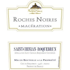Top 10 🧨 Roches Noires, 2019 - Saint-Chinian AOP - Rouge - 75 cl 😀 -Boissons Soldes 2024 3379430000155 3