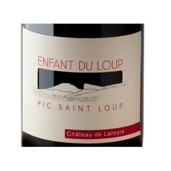 Nouveau 🔥 Château de Lancyre Enfant du Loup, 2020 - Pic-Saint-Loup AOP - Rouge - 75 cl 🔔 -Boissons Soldes 2024 3437500001829 3