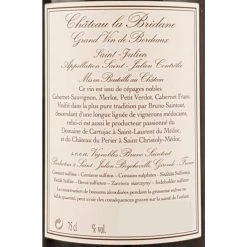 Meilleure vente 😉 Château La Bridane, 2020 - Saint-Julien AOP - Rouge - 75 cl ❤️ -Boissons Soldes 2024 3444800000056 3