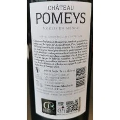 Top 10 💯 Château Pomeys, 2020 - Moulis ou Moulis-en-Médoc AOP - Rouge - 75 cl ⌛ 3 Top 10 💯 Château Pomeys, 2020 - Moulis ou Moulis-en-Médoc AOP - Rouge - 75 cl ⌛ -Boissons Soldes 2024 3453521287127 2