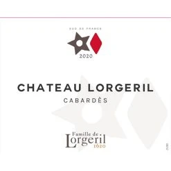 Meilleur prix 🛒 Château Lorgeril, 2020 - Cabardès AOP - Rouge - 75 cl 😍 -Boissons Soldes 2024 3454781517733 3