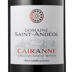 Meilleure vente 🧨 Domaine Saint-Andéol, 2020 - Cairanne AOP - Rouge - 75 cl 💯 -Boissons Soldes 2024 3467231611219 3