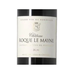 Bon marché 😉 Château Roque Le Mayne, 2020 - Castillon Côtes de Bordeaux AOP - Rouge - 75 cl ❤️ 4 Bon marché 😉 Château Roque Le Mayne, 2020 - Castillon Côtes de Bordeaux AOP - Rouge - 75 cl ❤️ -Boissons Soldes 2024 3484563342031 3