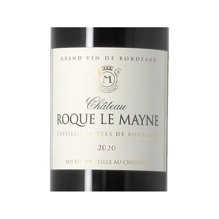 Château Roque Le Mayne, 2020 - Castillon Côtes de Bordeaux AOP - Rouge - 75 cl Bon marché 😉 Château Roque Le Mayne, 2020 - Castillon Côtes de Bordeaux AOP - Rouge - 75 cl ❤️ -Boissons Soldes 2024 3484563342031 3