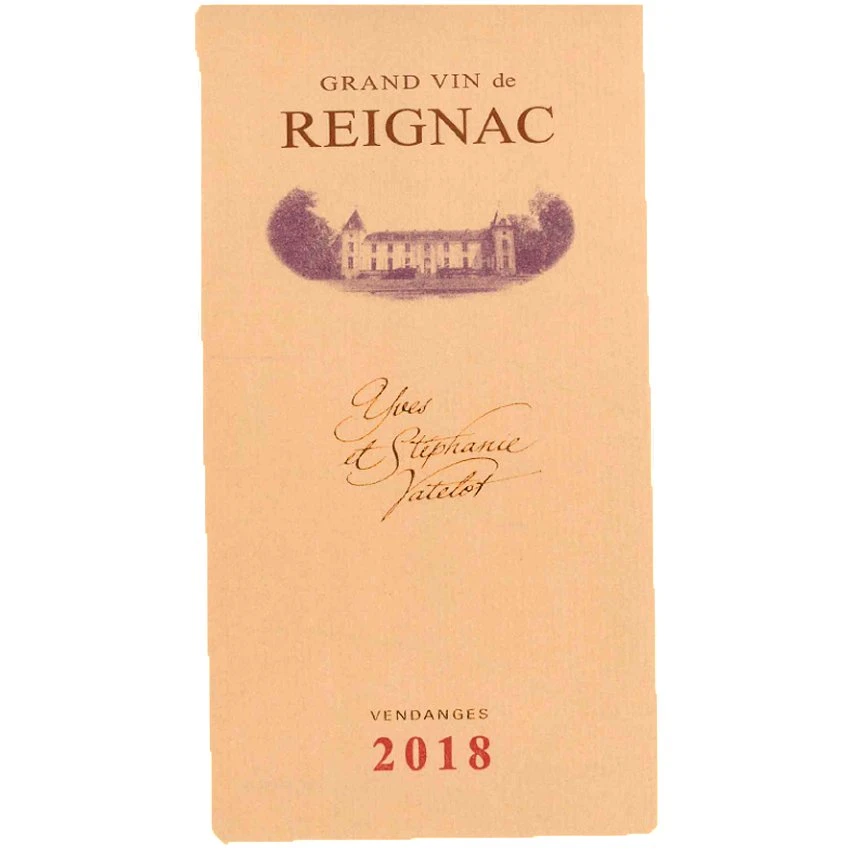 Magnum Grand Vin De Reignac, 2018 - Bordeaux Supérieur AOP - Rouge - 1.5 L Tout neuf 🌟 Magnum Grand Vin De Reignac, 2018 - Bordeaux Supérieur AOP - Rouge - 1.5 L ⌛ -Boissons Soldes 2024 3492744150184 3
