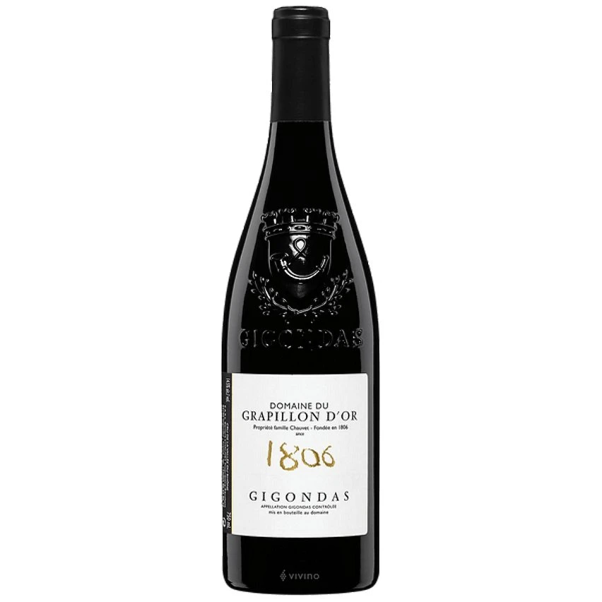 Domaine du Grapillon d'Or 1806 Préférence, 2020 - Gigondas AOP - Rouge - 75 cl Top 10 ✔️ Domaine du Grapillon d'Or 1806 Préférence, 2020 - Gigondas AOP - Rouge - 75 cl ⌛ -Boissons Soldes 2024 3505881010201 1