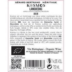 Offres 🎁 Kosmos 888, 2019 - Languedoc AOP - Rouge - 75 cl 👏 -Boissons Soldes 2024 3514123116267 2