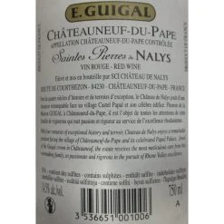 Meilleure affaire 🤩 E. Guigal Saintes Pierres de Nalys, 2019 - Châteauneuf-du-Pape AOP - Rouge - 75 cl ❤️ -Boissons Soldes 2024 3536651001006 2