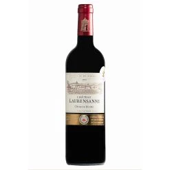 Le moins cher 🛒 Château Laurensanne, 2018 - Côtes de Bourg AOP - Rouge - 75 cl 🎁