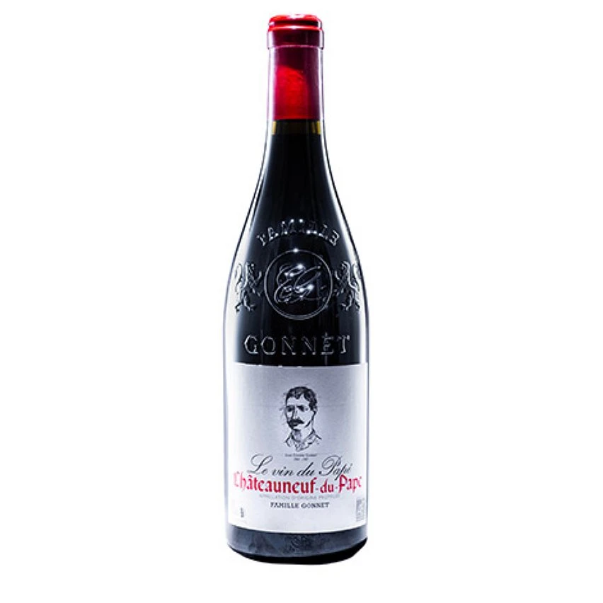 Le vin du Pape Famille Gonnet BIO, 2019 - Châteauneuf-du-Pape AOP - Rouge - 75 cl Nouveau 💯 Le vin du Pape Famille Gonnet BIO, 2019 - Châteauneuf-du-Pape AOP - Rouge - 75 cl ⌛ -Boissons Soldes 2024 3560910800017 1