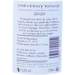 Budget 🎉 Domaine Sauger Tradition, 2020 - Cheverny AOP - Rouge - 75 cl 🌟 -Boissons Soldes 2024 3561231902152 2