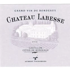 Offres ⭐ Château Labesse, 2019 - Cadillac Côtes de Bordeaux AOP - Rouge - 75 cl 🔥 -Boissons Soldes 2024 3573420419310 3