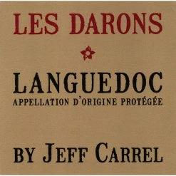 Acheter ⭐ Les Darons by Jeff Carrel, 2021 - Languedoc AOC - Rouge - 75 cl 😀 -Boissons Soldes 2024 3700290121290 3