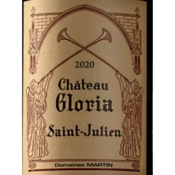 Vente flash 🧨 Château Gloria, 2020 - Saint-Julien AOP - Rouge - 75 cl 😉 -Boissons Soldes 2024 3700415103866 3
