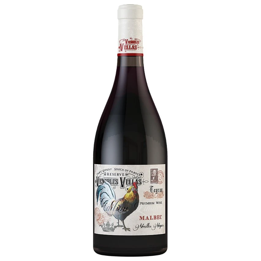 Vignobles Vellas Vieilles Vignes, 2019 - Pays d'Oc IGP - Rouge - 75 cl Coupon 🎁 Vignobles Vellas Vieilles Vignes, 2019 - Pays d'Oc IGP - Rouge - 75 cl 😀 -Boissons Soldes 2024 3701086305719 1