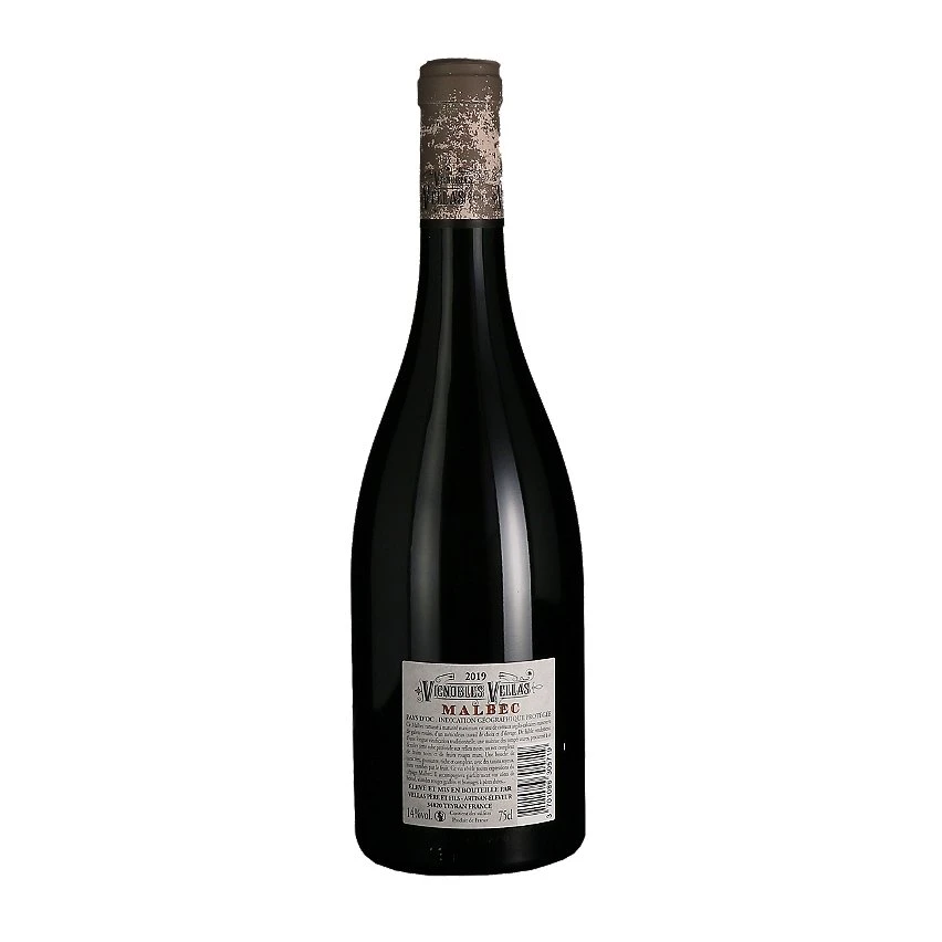 Vignobles Vellas Vieilles Vignes, 2019 - Pays d'Oc IGP - Rouge - 75 cl Coupon 🎁 Vignobles Vellas Vieilles Vignes, 2019 - Pays d'Oc IGP - Rouge - 75 cl 😀 -Boissons Soldes 2024 3701086305719 2