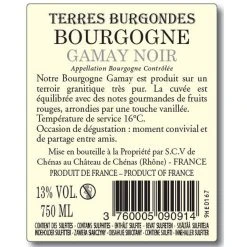 Meilleure vente ✨ Terres Burgondes, 2020 - Bourgogne AOP - Rouge - 75 cl 💯 -Boissons Soldes 2024 3760005090914 2