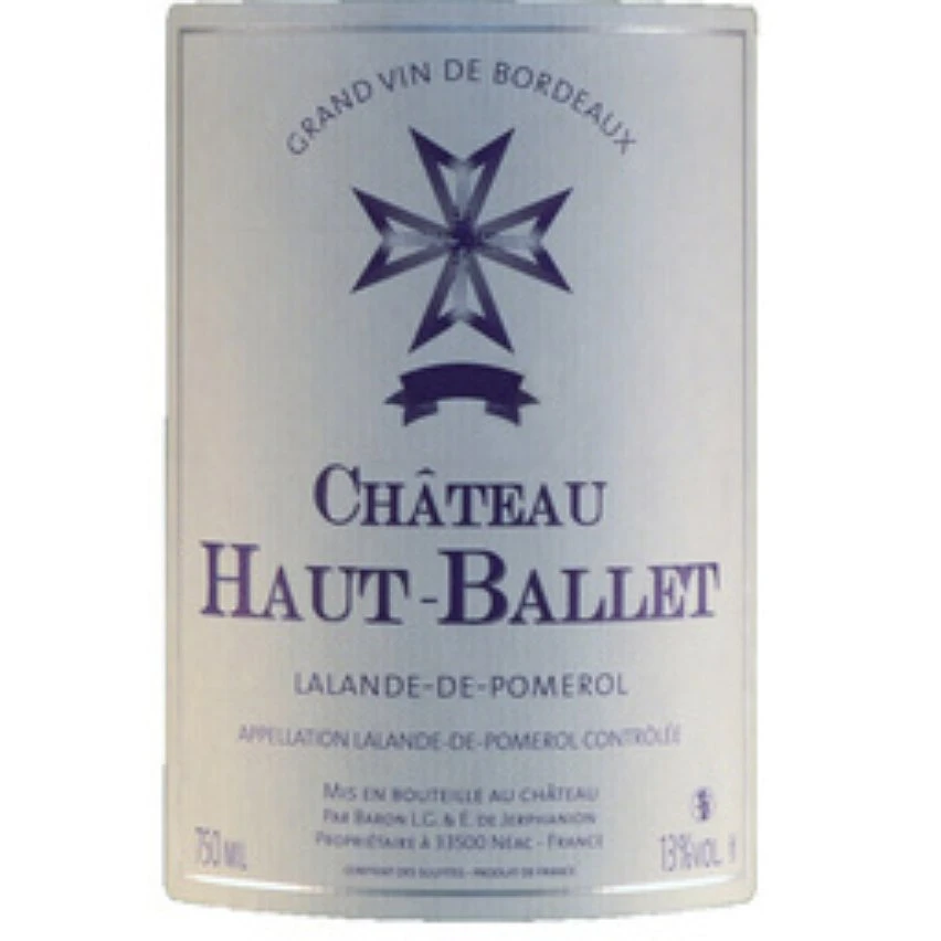 Château Haut Ballet, 2019 - Lalande de Pomerol AOP - Rouge - 75 cl Meilleure affaire 🔥 Château Haut Ballet, 2019 - Lalande de Pomerol AOP - Rouge - 75 cl ⭐ -Boissons Soldes 2024 3760042576198 2