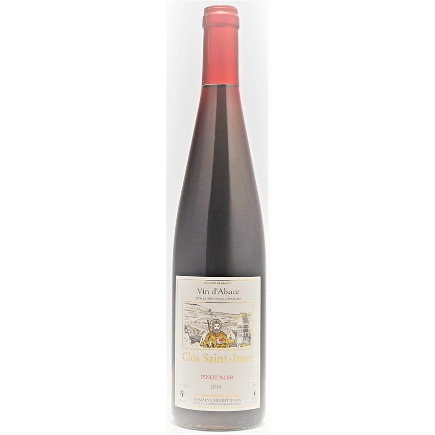 Domaine Ernest Burn Clos Saint-Imer, 2019 - Alsace Pinot Noir AOP - Rouge - 75 cl Le moins cher đ Domaine Ernest Burn Clos Saint-Imer, 2019 - Alsace Pinot Noir AOP - Rouge - 75 cl â -Boissons Soldes 2024 3760062478021 1