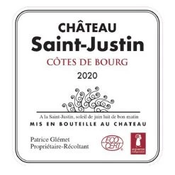 Top 10 ✔️ Château Saint-Justin, 2020 - Côtes de Bourg AOP - Rouge - 75 cl 🤩 4 Top 10 ✔️ Château Saint-Justin, 2020 - Côtes de Bourg AOP - Rouge - 75 cl 🤩 -Boissons Soldes 2024 3760062592833 3