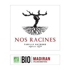 De gros ⭐ Nos Racines BIO, 2018 - Madiran AOP - Rouge - 75 cl ✨ -Boissons Soldes 2024 3760077984739 3