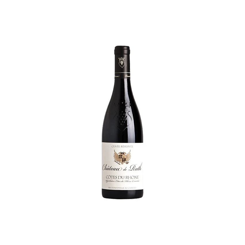 Château de Ruth Cuvée Réservée, 2021 - Côtes du Rhône AOP - Rouge - 75 cl Les meilleures critiques de 🎁 Château de Ruth Cuvée Réservée, 2021 - Côtes du Rhône AOP - Rouge - 75 cl 🔔 -Boissons Soldes 2024 3760130253246 1