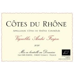 Meilleur prix 👏 Vignobles André Farjon BIO, 2020 - Côtes du Rhône AOP - Rouge - 75 cl 👍 4 Meilleur prix 👏 Vignobles André Farjon BIO, 2020 - Côtes du Rhône AOP - Rouge - 75 cl 👍 -Boissons Soldes 2024 3760166193103 3