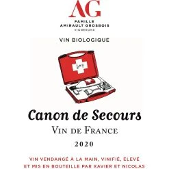 Le moins cher ✔️ Canon de Secours BIO, 2020 - Vin de France - Rouge - 75 cl ✔️ -Boissons Soldes 2024 3760184681163 3