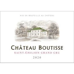 Bon marché ✨ Château Boutisse, 2020 - Saint-Emilion Grand Cru AOP - Rouge - 75 cl 😍 -Boissons Soldes 2024 3760193354201 3