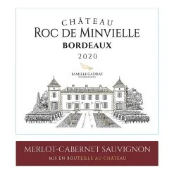 Tout neuf ⌛ Château Roc De Minvielle, 2020 - Bordeaux AOP - Rouge - 75 cl 🔥 -Boissons Soldes 2024 3760194521787 3
