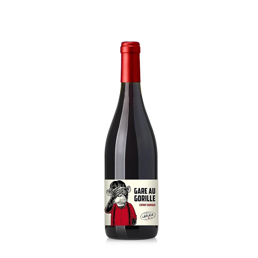 Gare au gorille - Vin de France - Rouge - 75 cl Sortie 👏 Gare au gorille - Vin de France - Rouge - 75 cl 🛒 -Boissons Soldes 2024 3760271730101 1