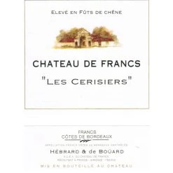 Remise ⌛ Magnum Château de Francs Les Cerisiers, 2020 - Francs Côtes de Bordeaux AOP - Rouge - 150 cl 🎁 -Boissons Soldes 2024 3760310690212 2