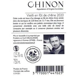Acheter 😉 Domaine La Massonière Vieilli en Fut de Chêne, 2020 - Chinon AOP - Rouge - 75 cl 🤩 -Boissons Soldes 2024 3770001447025 2