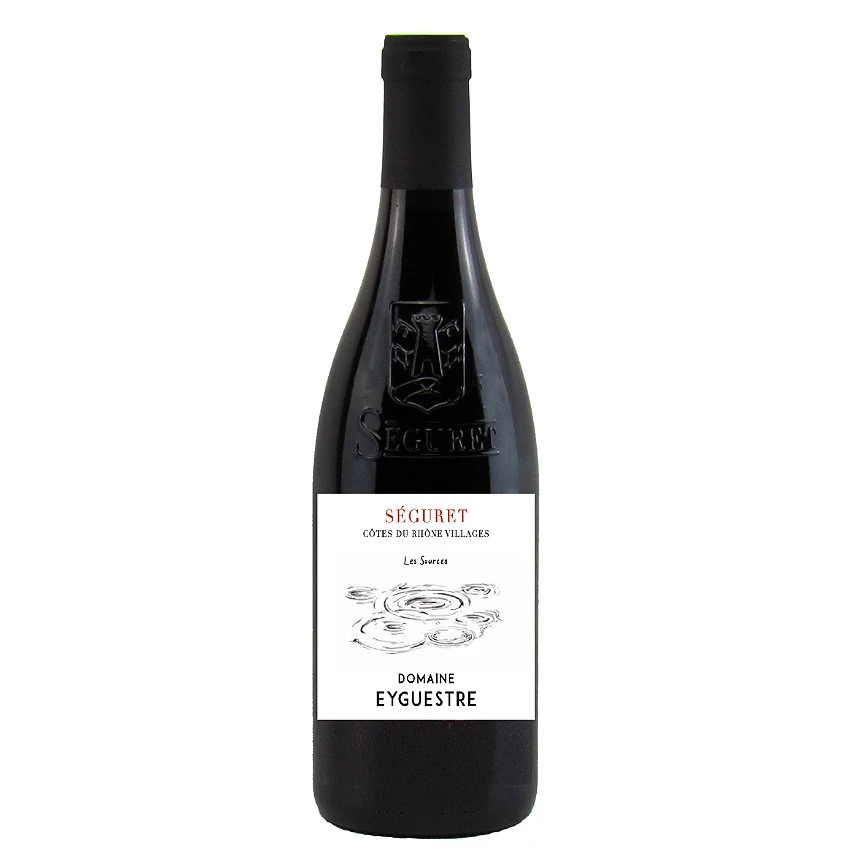 Domaine Eyguestre Les Sources, 2020 - Côtes du Rhône Villages Séguret AOP - Rouge - 75 cl Le moins cher 👏 Domaine Eyguestre Les Sources, 2020 - Côtes du Rhône Villages Séguret AOP - Rouge - 75 cl 😍 -Boissons Soldes 2024 3770008439030 1