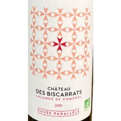 Budget ✨ Château des Biscarrats Cuvée Parallèle BIO, 2019 - Lalande de Pomerol AOP - Rouge - 75 cl 😀 -Boissons Soldes 2024 3770016547161 3