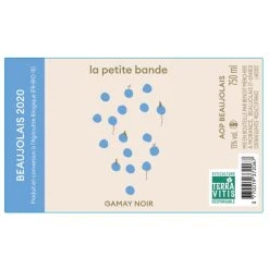 Meilleure vente ✔️ Famille K La Petite Bande, 2020 - Beaujolais AOP - Rouge - 75 cl 👍 -Boissons Soldes 2024 3770019372067 2